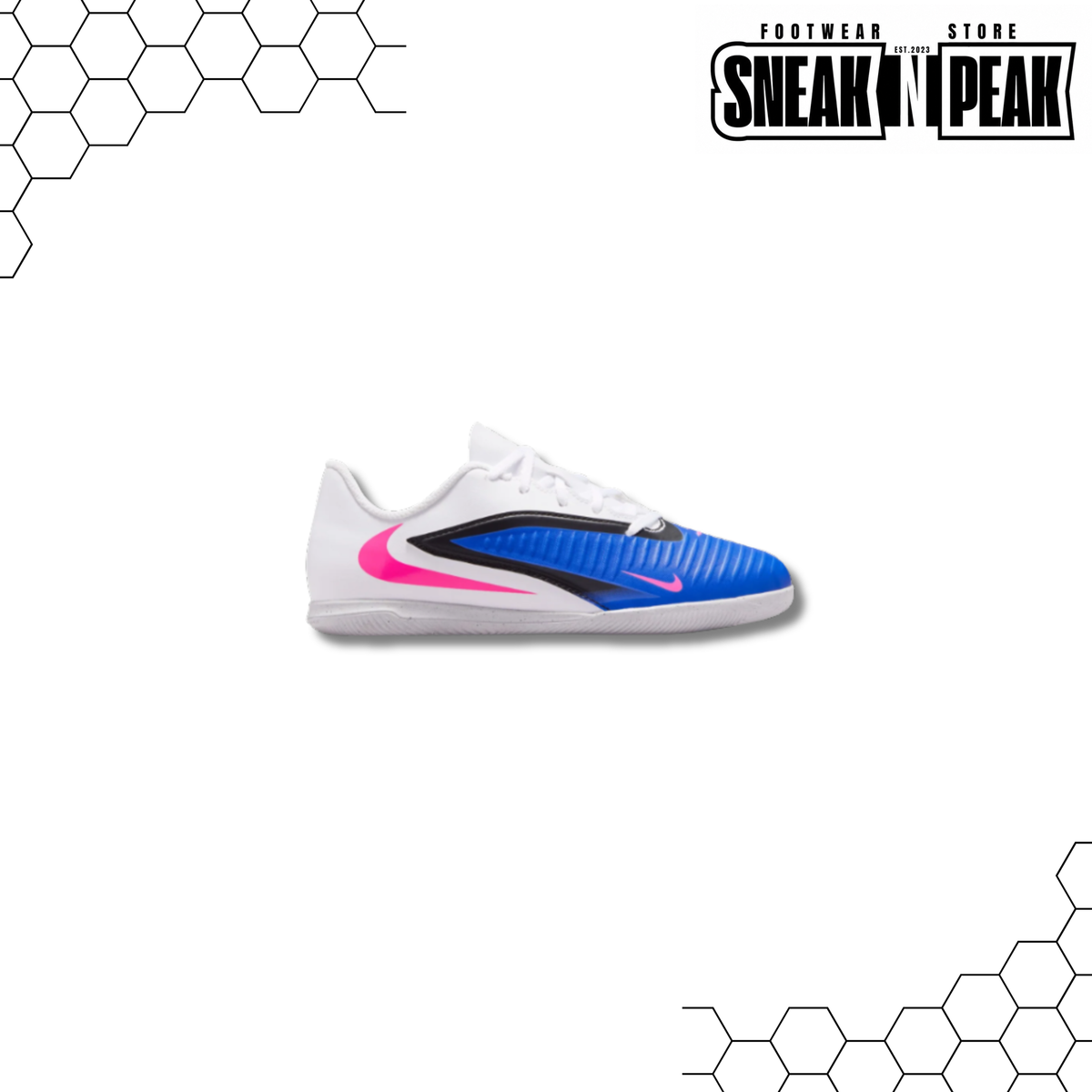 Nike Jr. Phantom 6 Low Club Big Kids' Indoor/Court Soccer Shoes