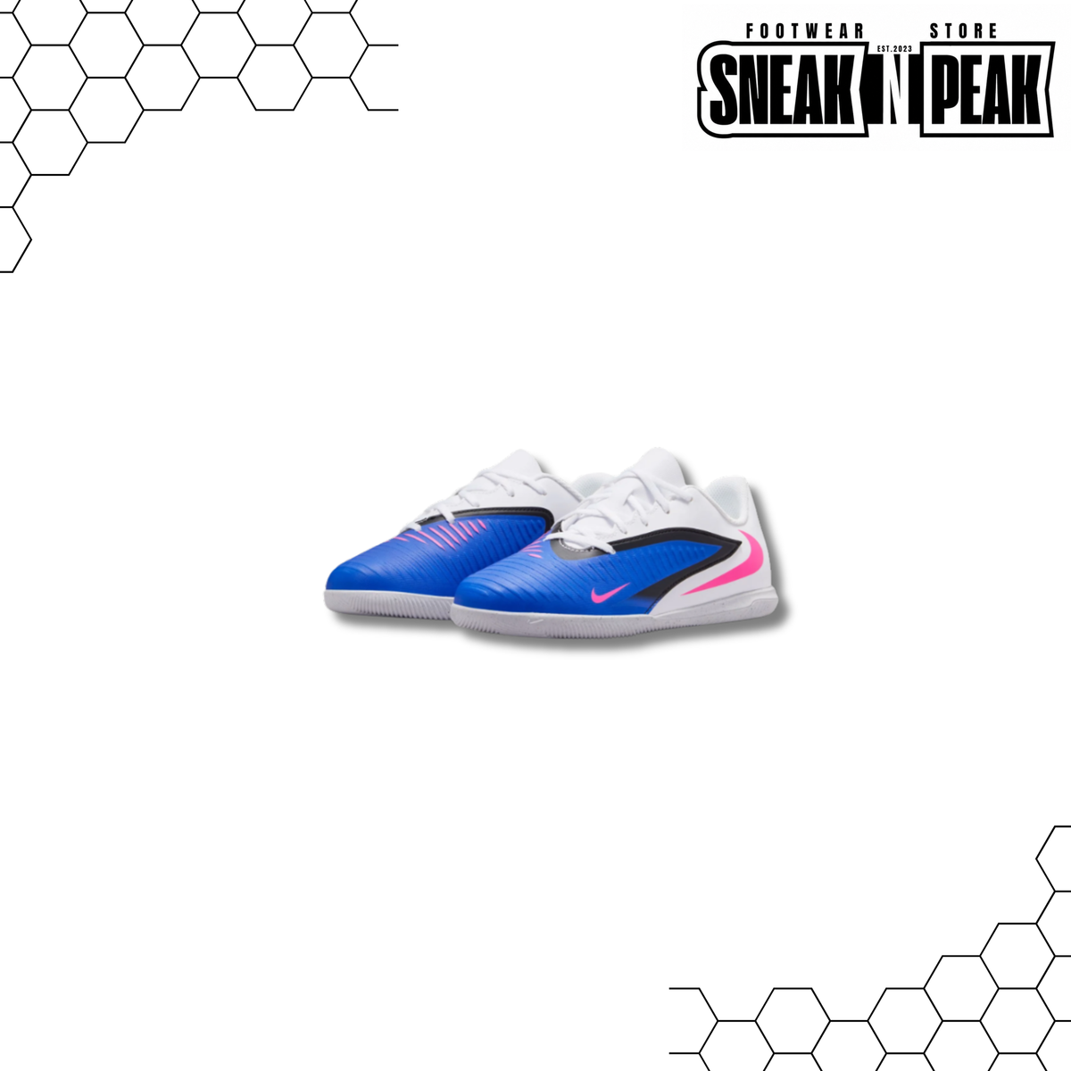 Nike Jr. Phantom 6 Low Club Big Kids' Indoor/Court Soccer Shoes